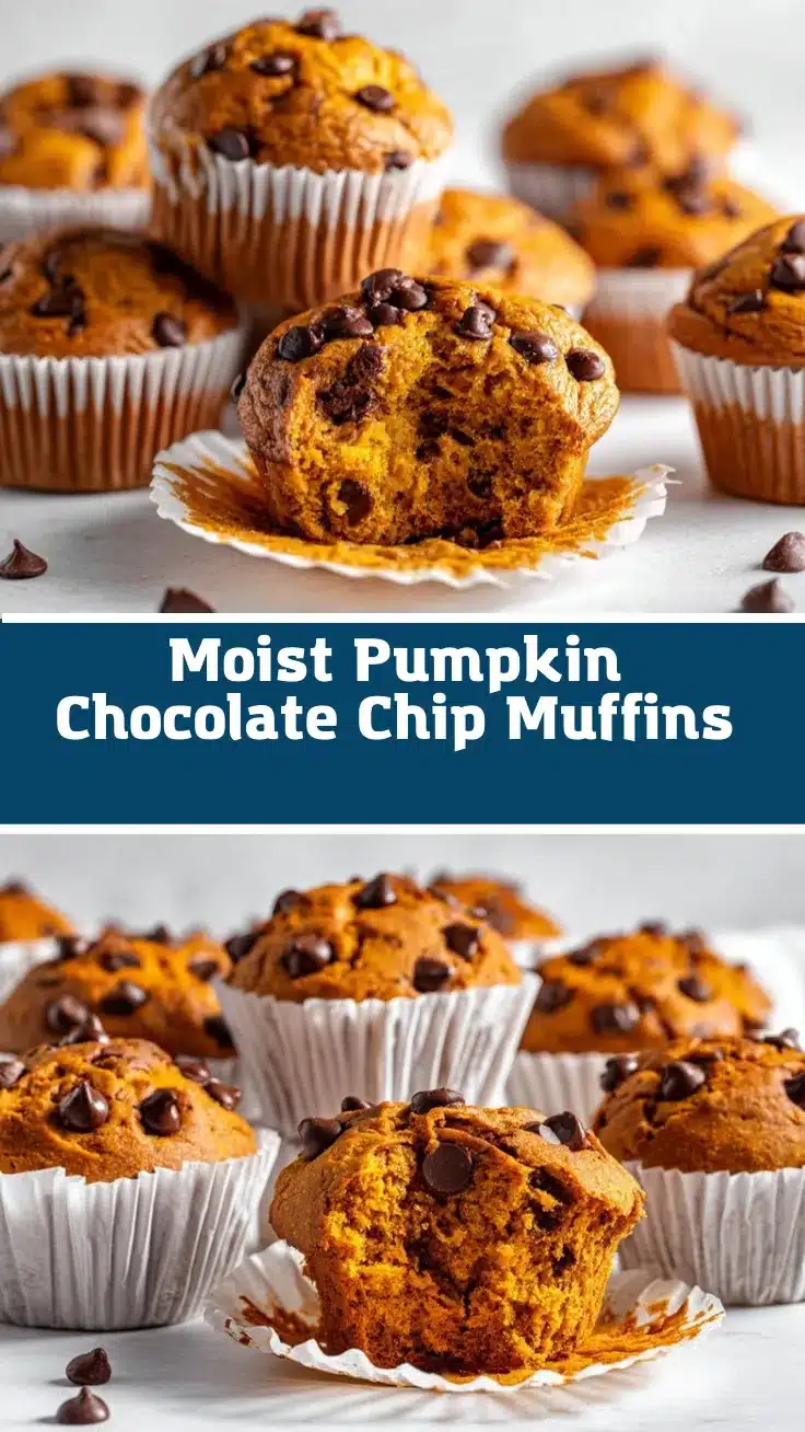 pumpkin chocolate chip muffins recipe