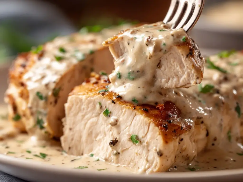 ranch chicken creamy crockpot - featured image