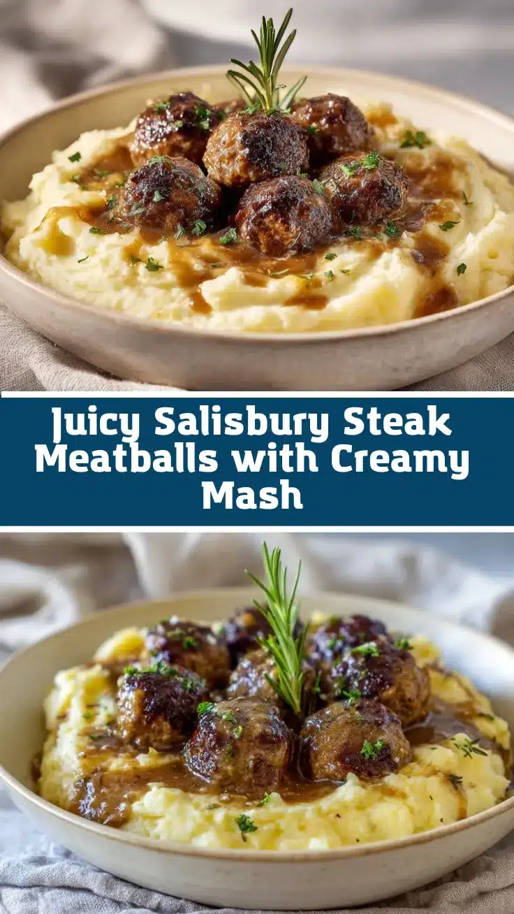 Salisbury steak meatballs recipe