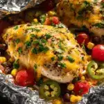 Santa Fe Chicken Foil Packets - featured image