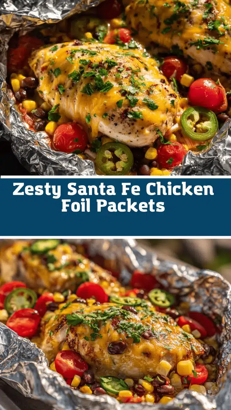 Santa Fe Chicken Foil Packets recipe