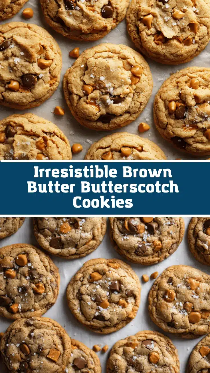 sea salt brown butter butterscotch cookies recipe