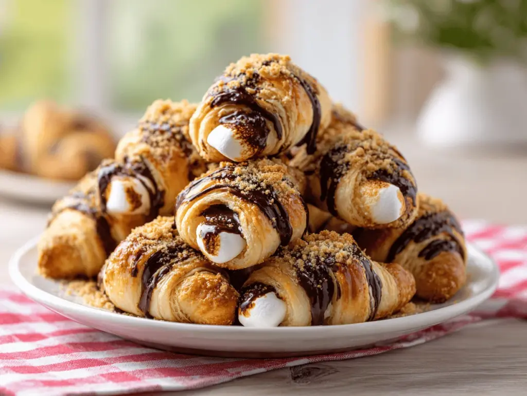 smores crescent rolls - featured image