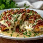 smothered chicken recipe - featured image