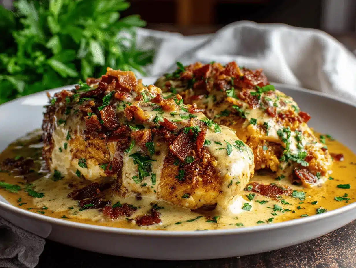 smothered chicken recipe preparation steps