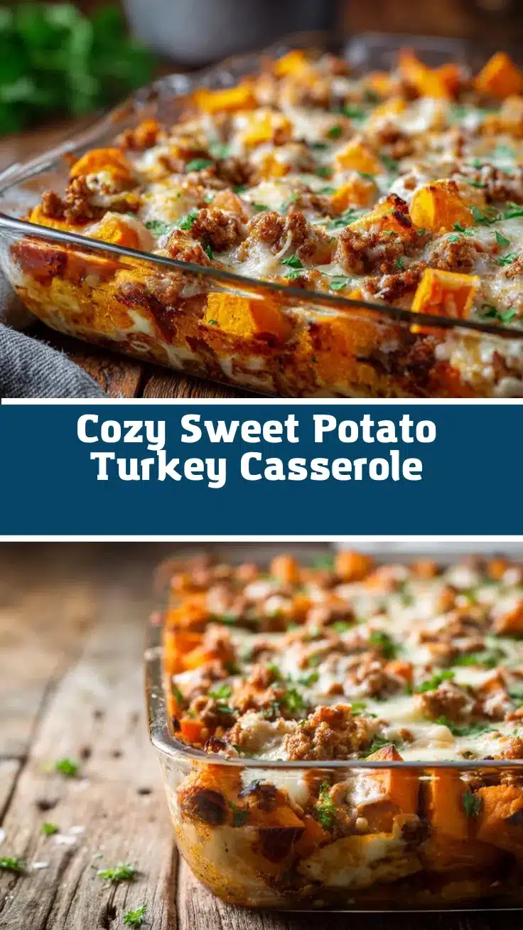 sweet potato and ground turkey bake recipe