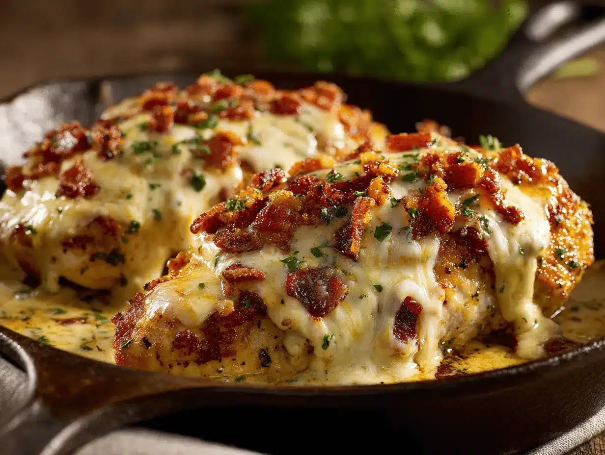 Texas Roadhouse bacon ranch cheesy chicken bake preparation steps