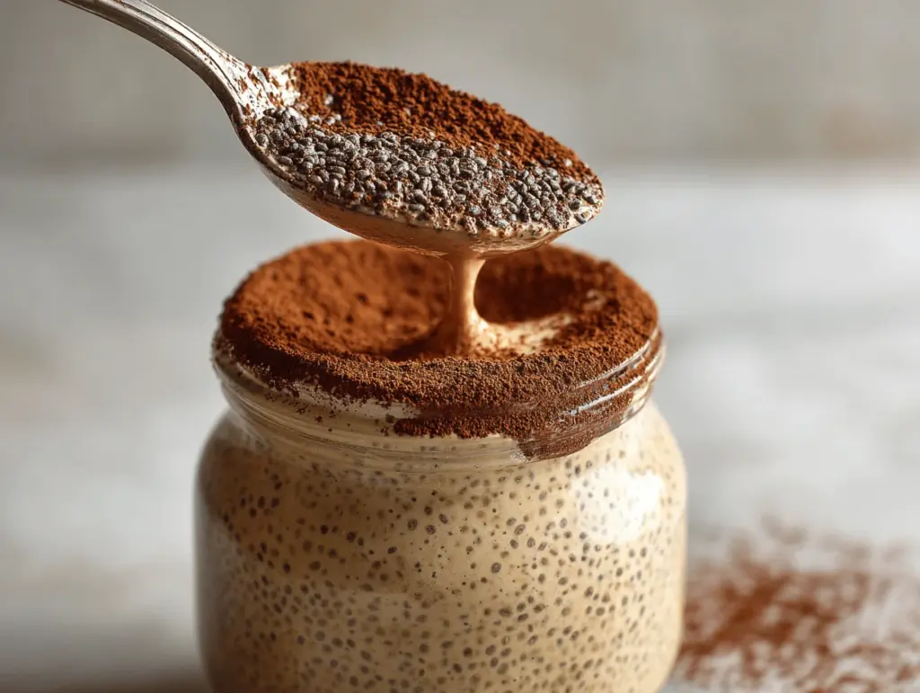 tiramisu chia pudding - featured image