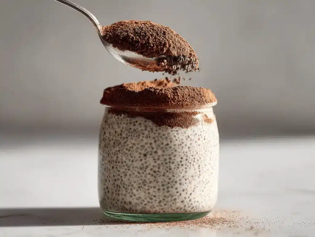tiramisu chia pudding - featured image