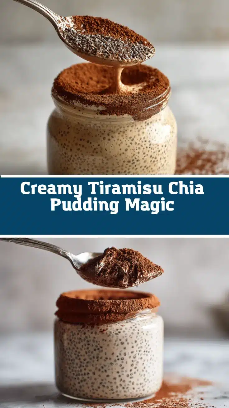 tiramisu chia pudding recipe