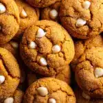 white chocolate pumpkin snickerdoodles - featured image