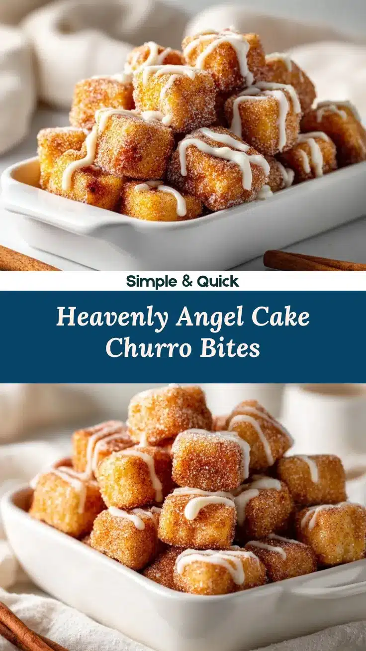Angel Cake Churro Bites recipe