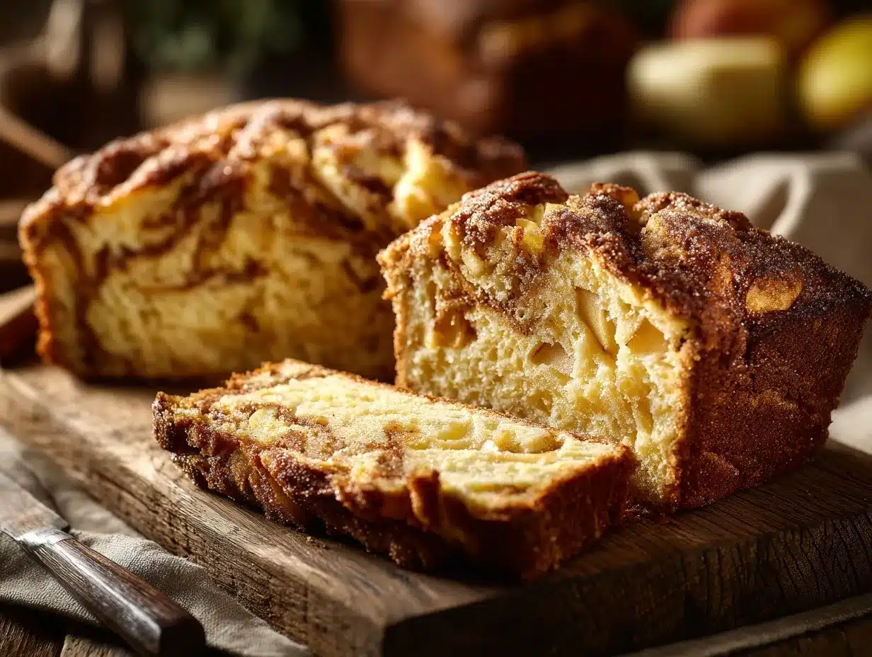 apple bread recipe preparation steps