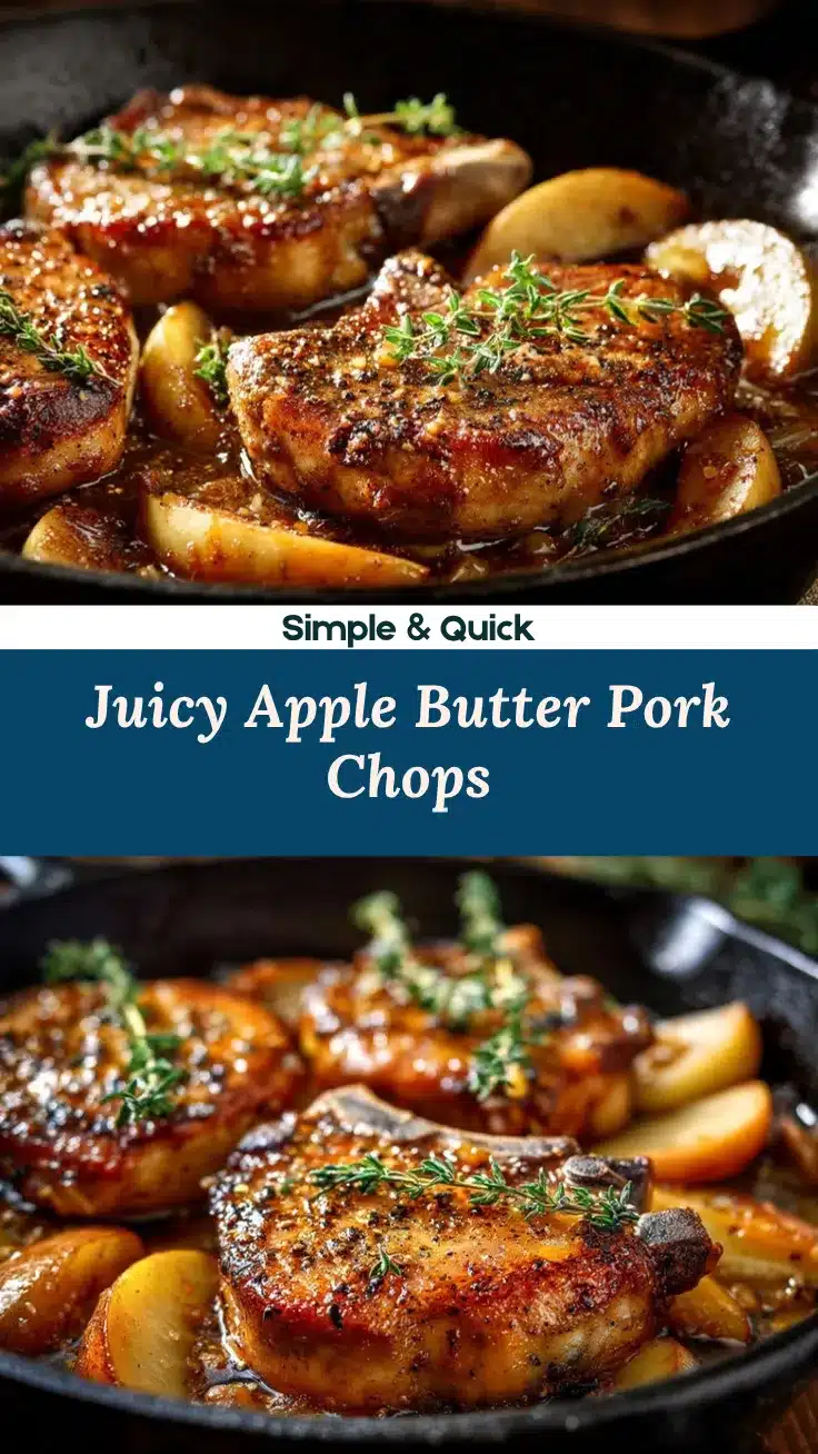 Apple Butter Pork Chops recipe