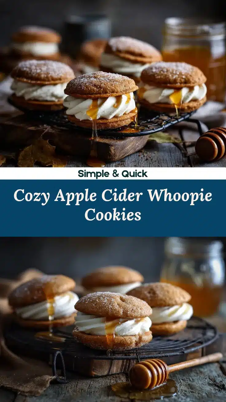 Apple Cider Whoopie Pies recipe