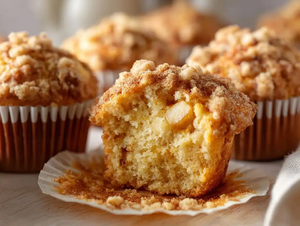 Apple Cinnamon Muffins preparation steps