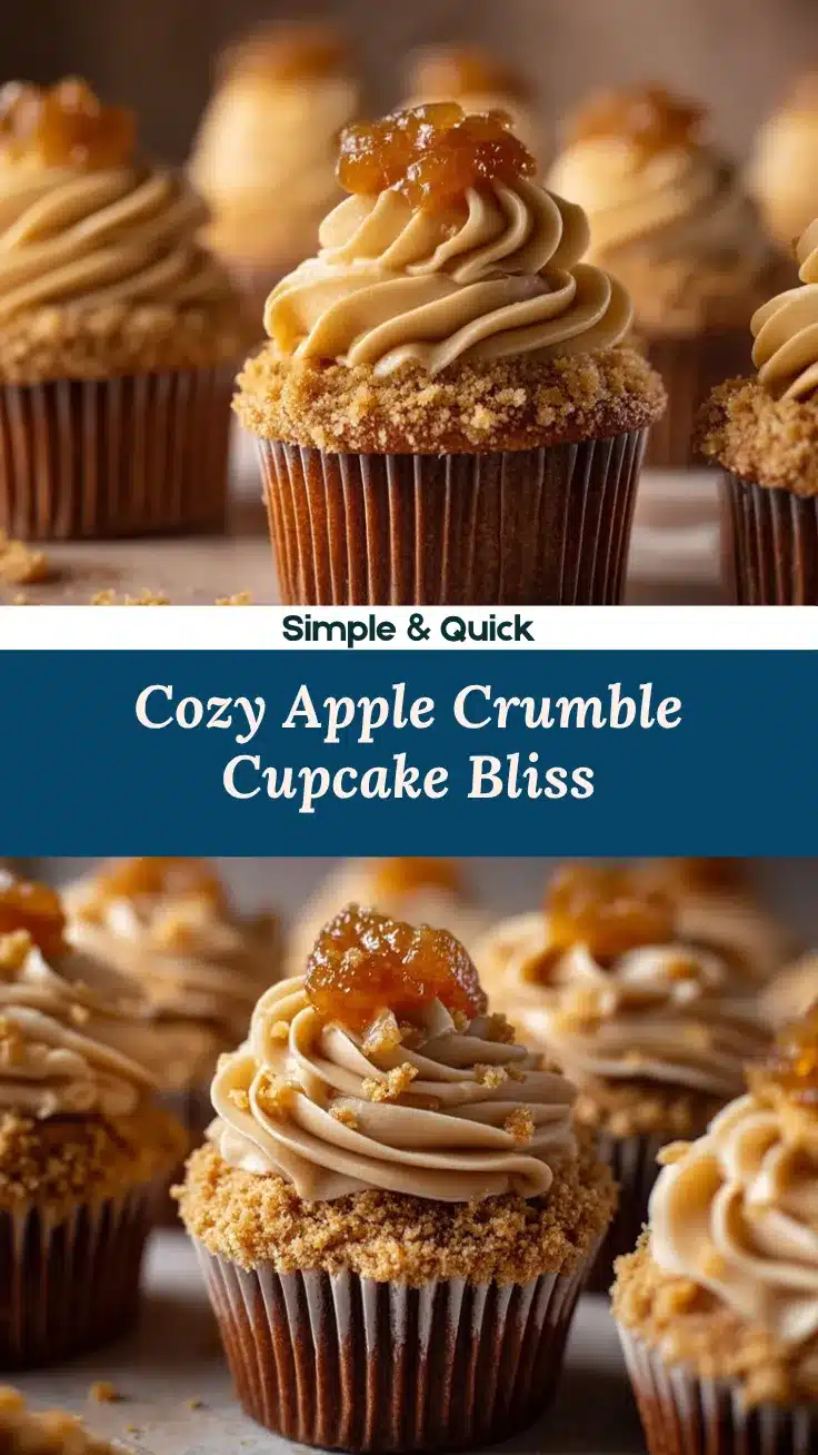Apple Crumble Cupcakes recipe