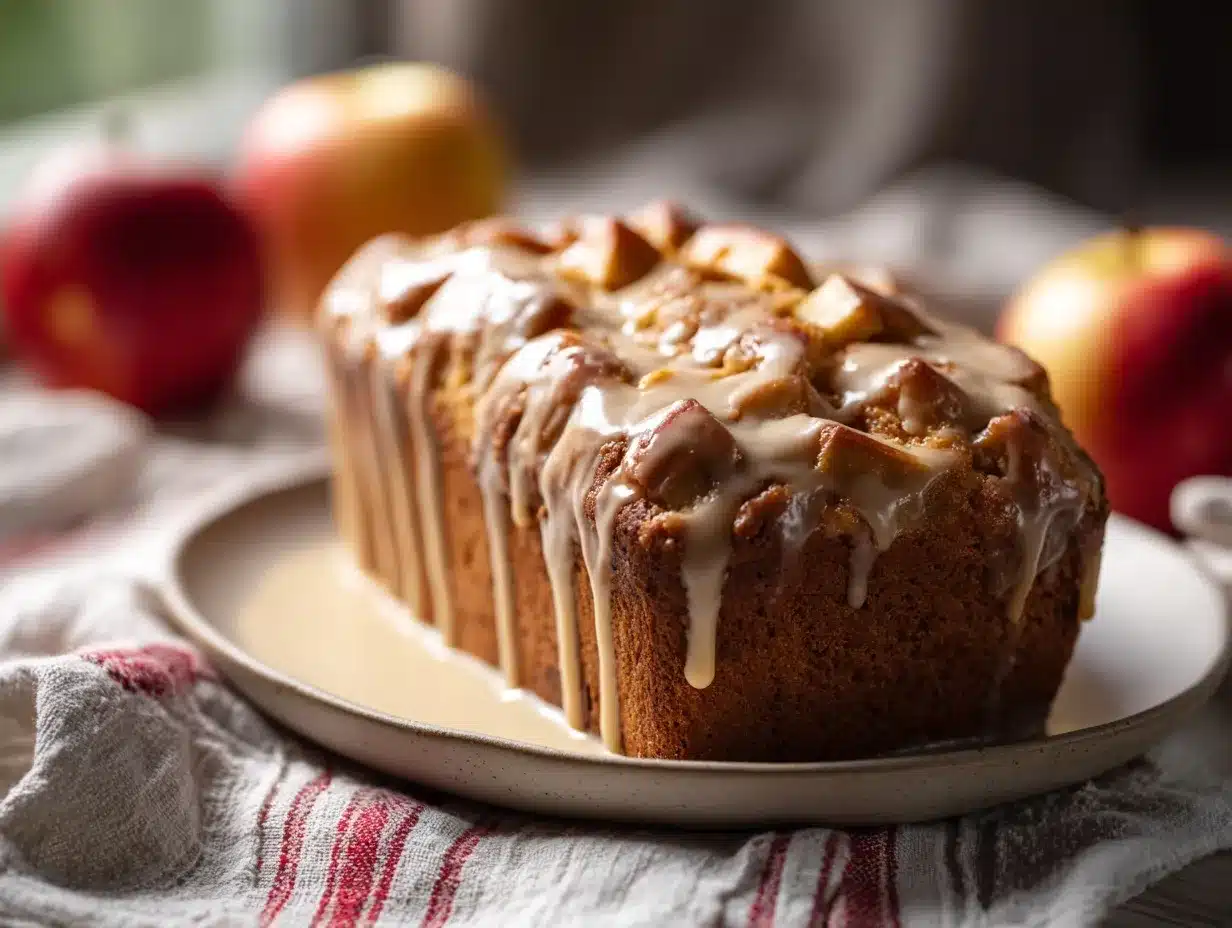 Apple Fritter Bread preparation steps