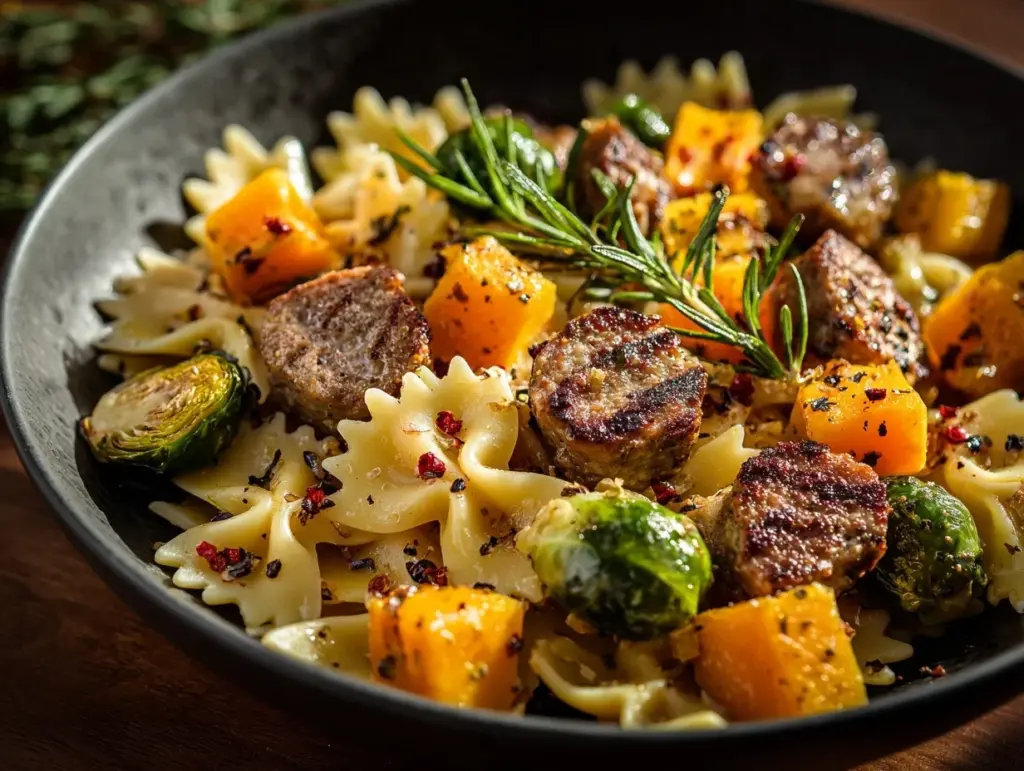 Autumn Sausage Pasta - featured image