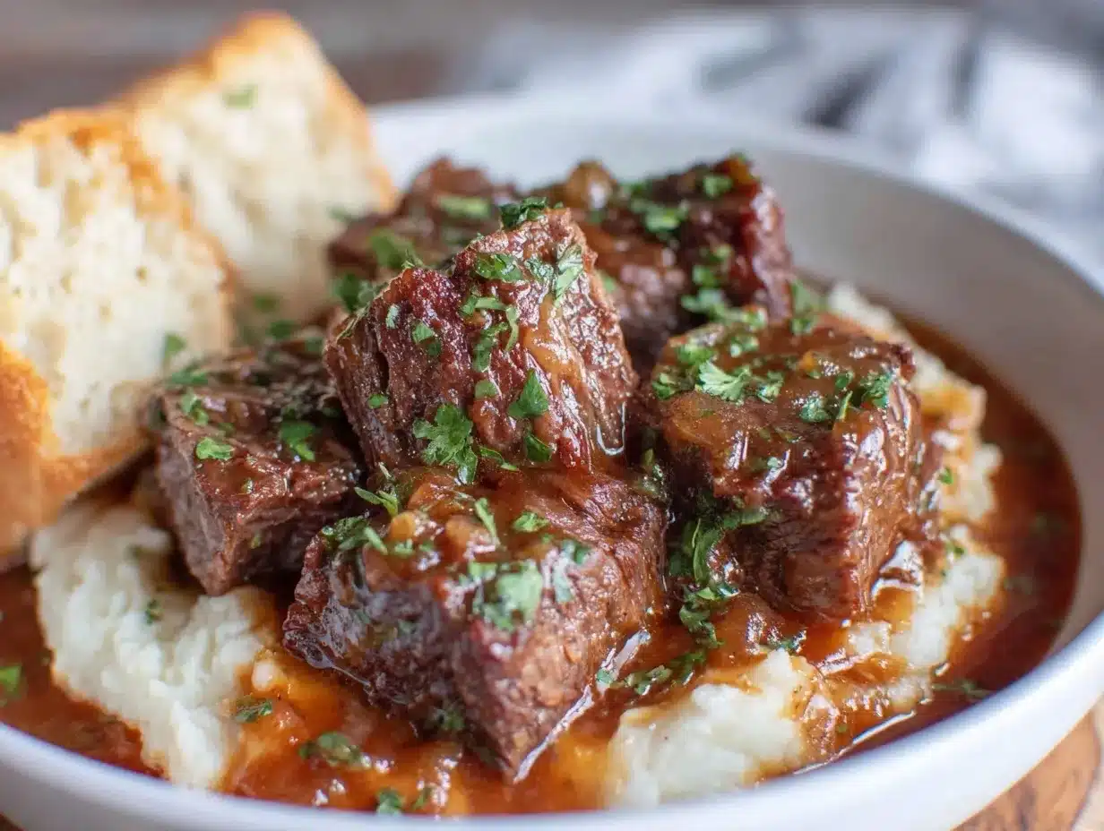 Beef Manhattan preparation steps