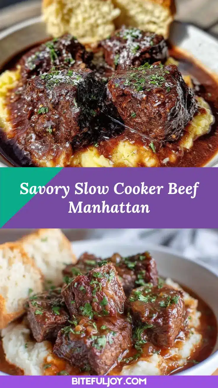 Beef Manhattan recipe