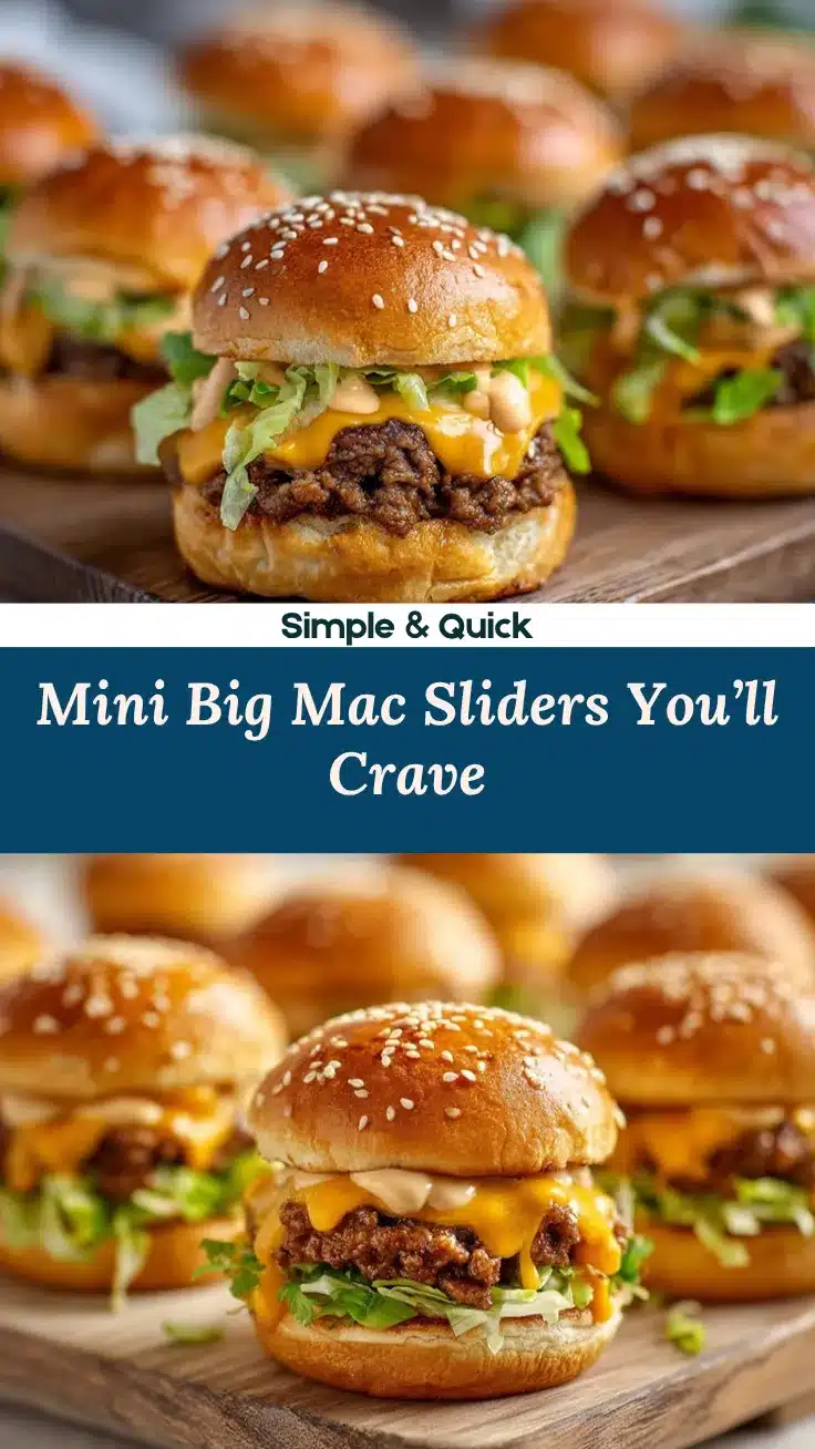 Big Mac Sliders recipe