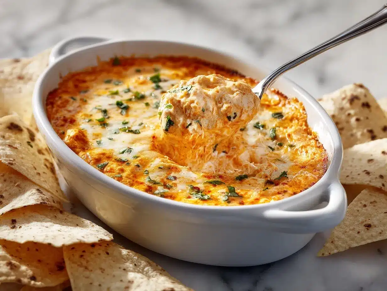 Buffalo Chicken Dip preparation steps