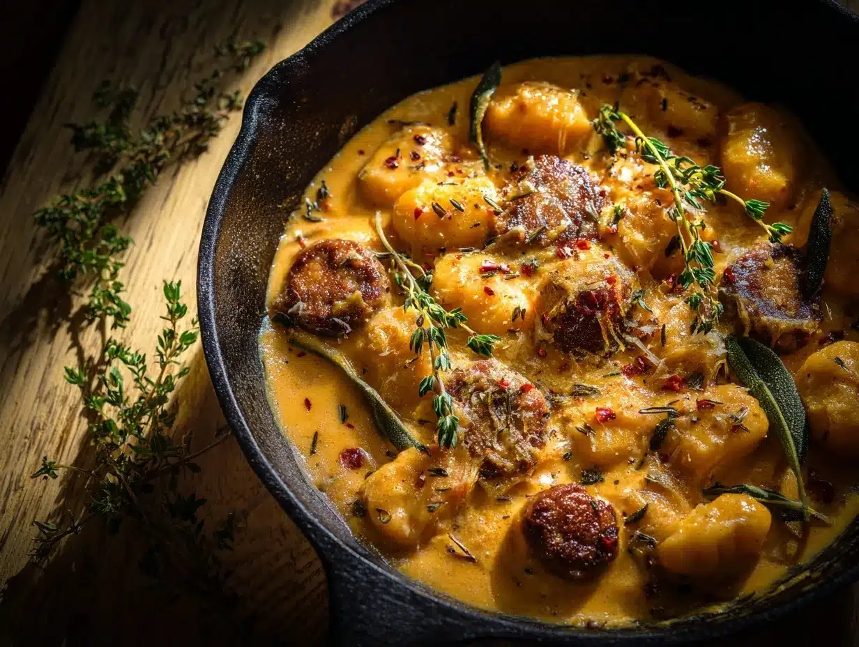 Butternut Squash Gnocchi preparation steps