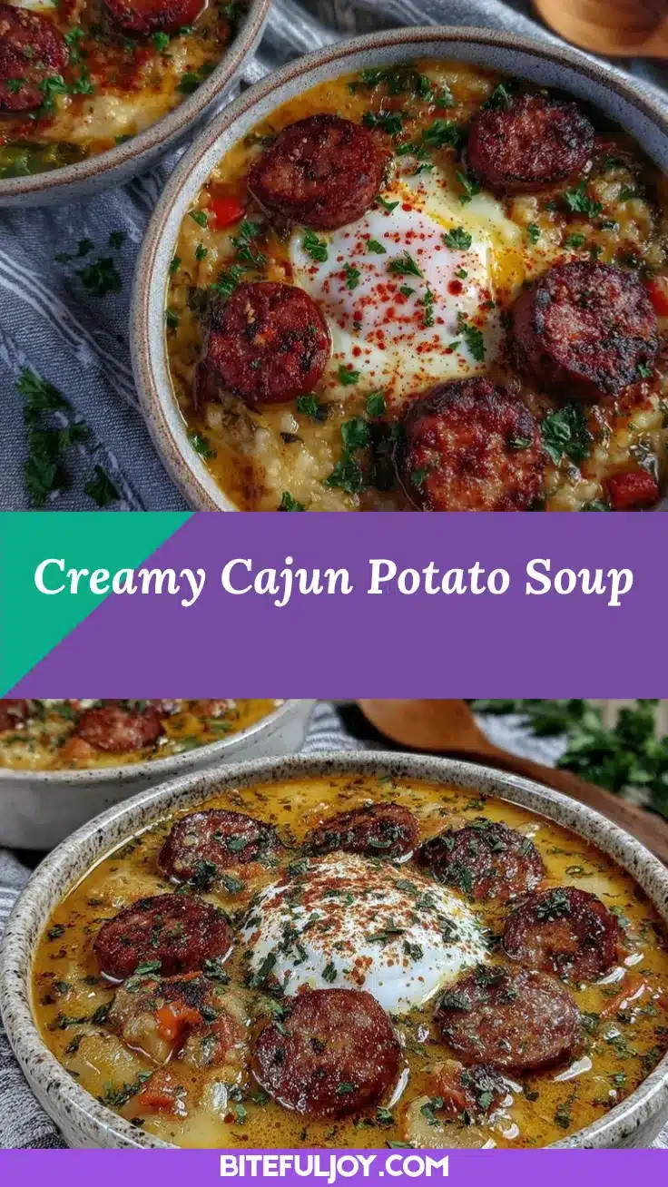 Cajun Potato Soup recipe