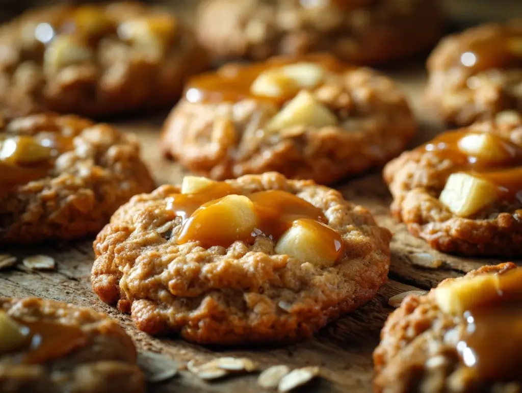 Caramel Apple Oatmeal Cookies - featured image