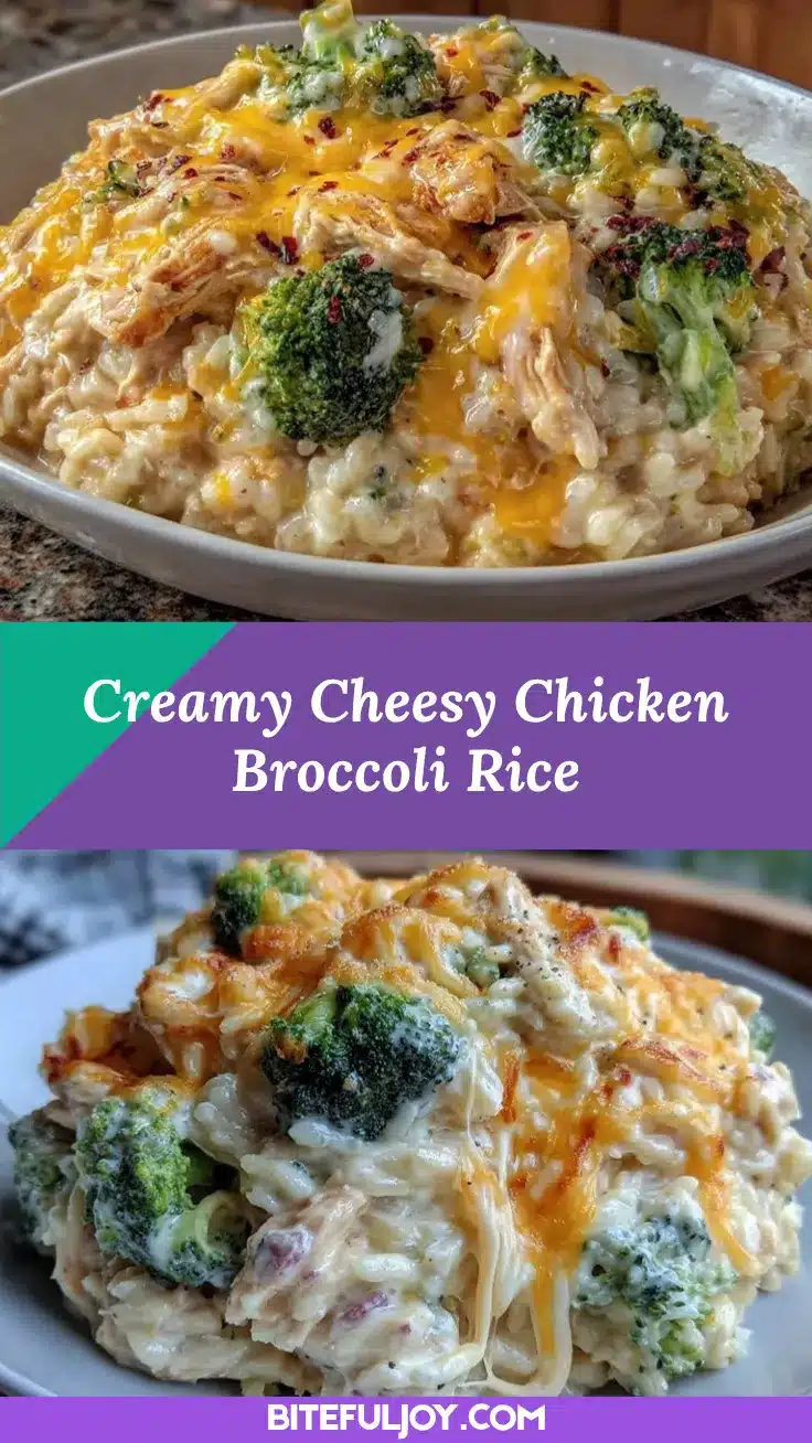 cheesy chicken broccoli rice recipe