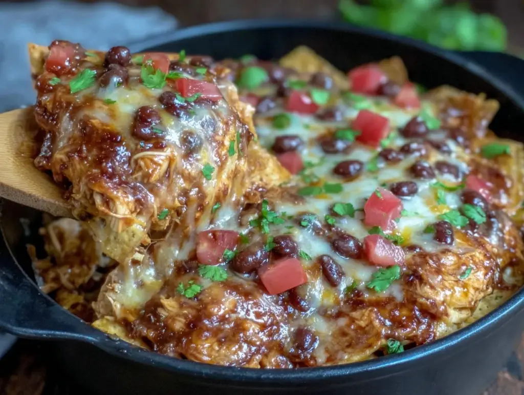 chicken enchilada casserole - featured image