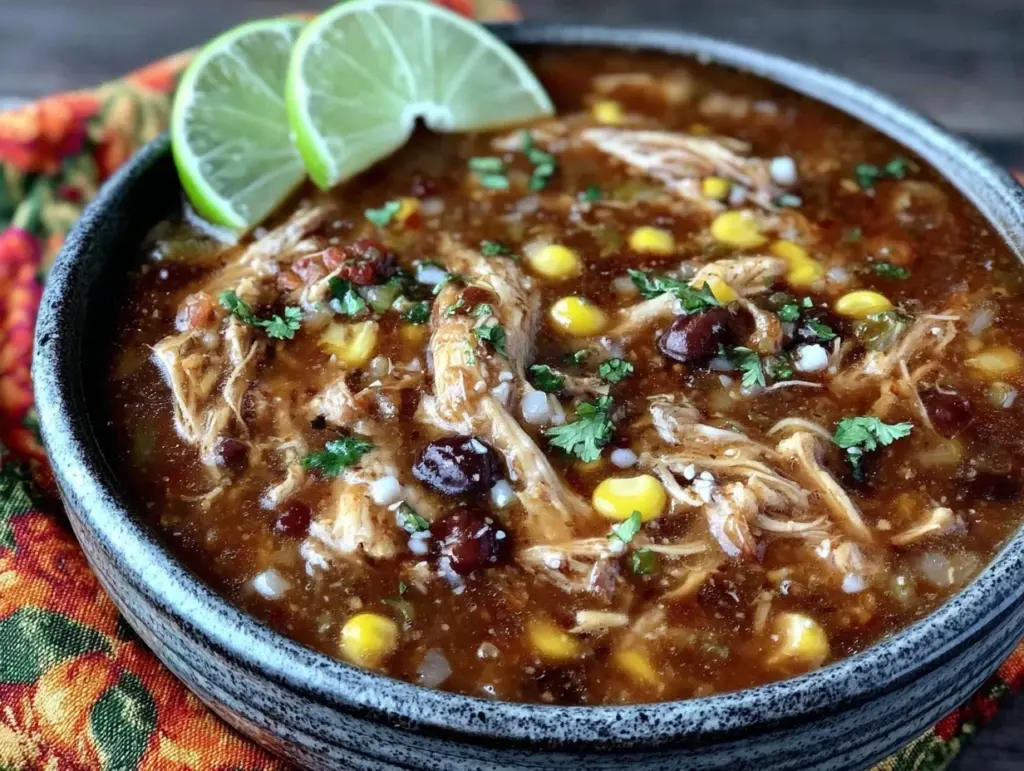 chicken enchilada soup - featured image