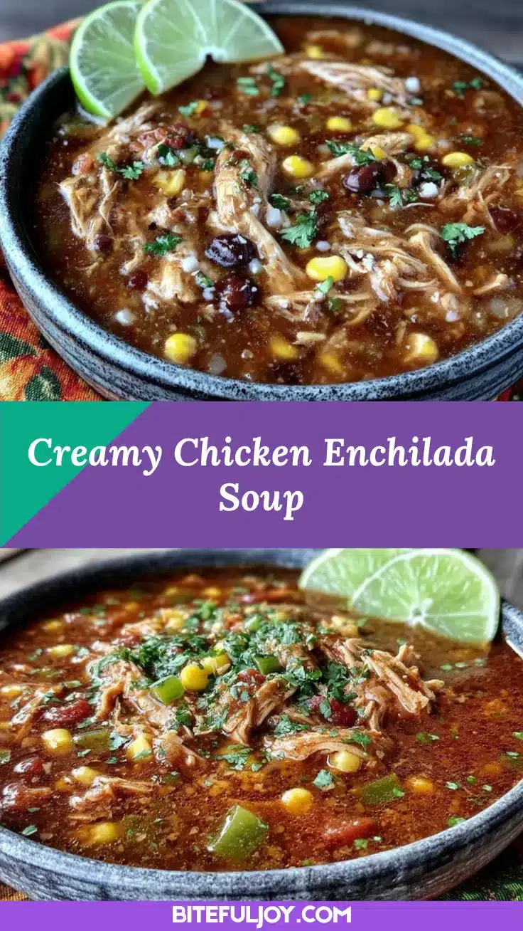 chicken enchilada soup recipe