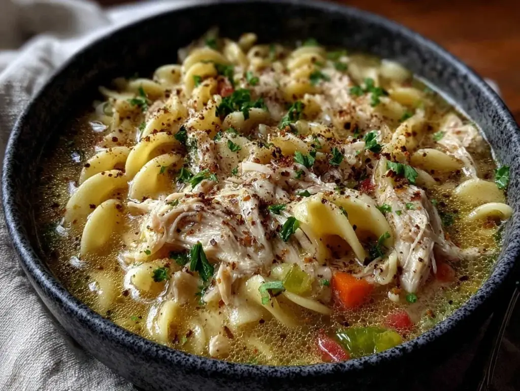chicken noodle soup - featured image