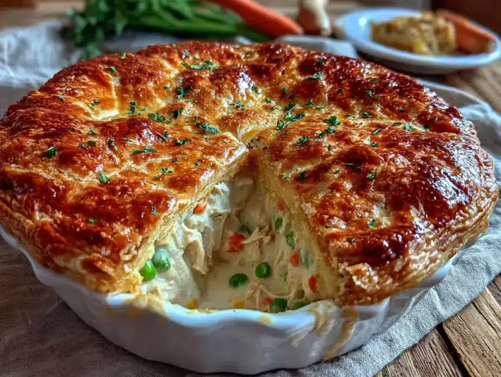 chicken pot pie recipe - featured image