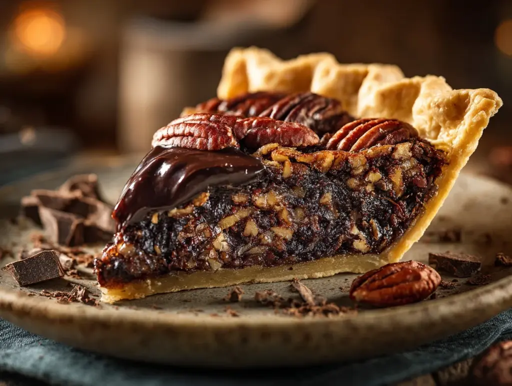 Chocolate Pecan Pie - featured image