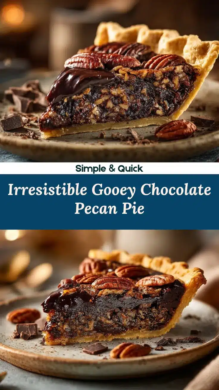 Chocolate Pecan Pie recipe