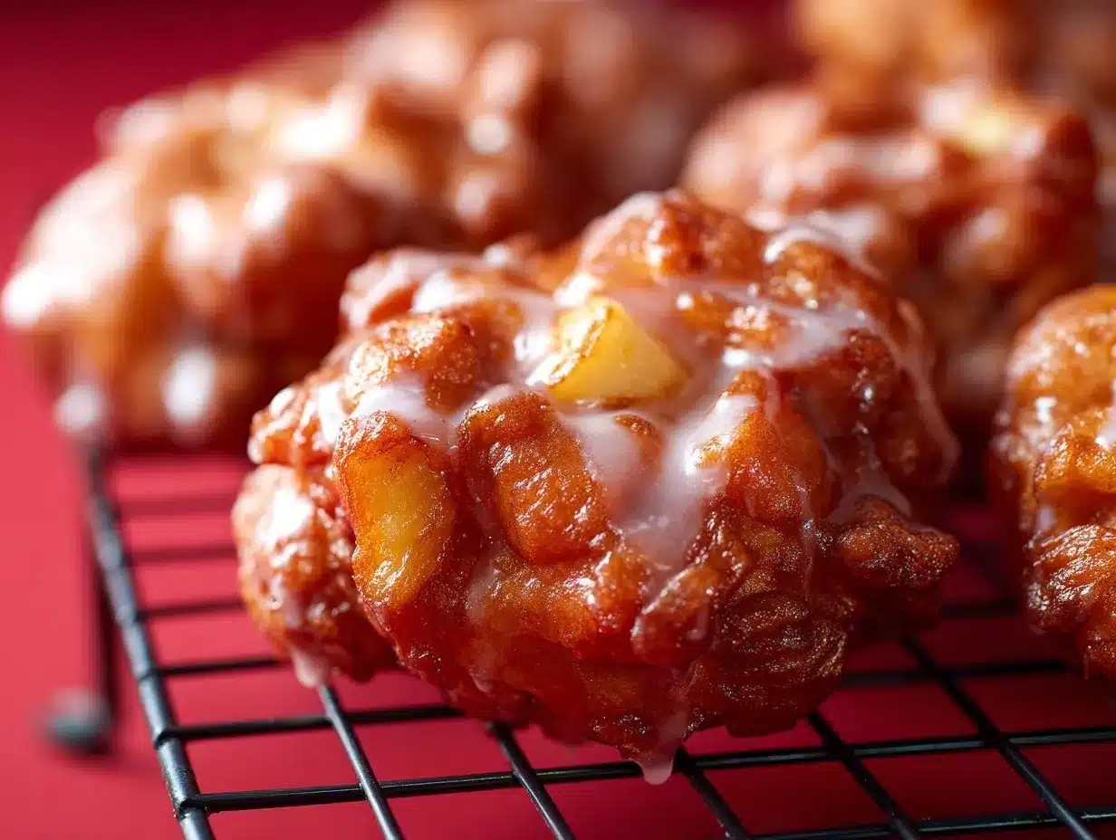 Cinnamon Apple Fritters preparation steps