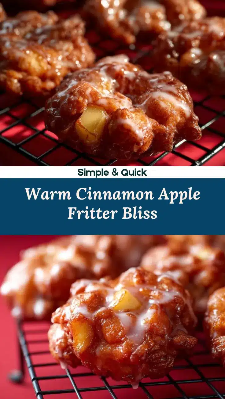Cinnamon Apple Fritters recipe