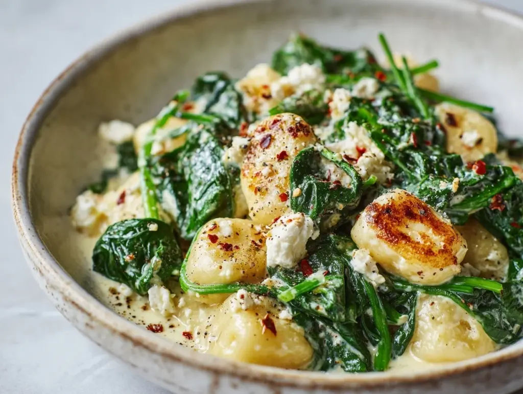creamy gnocchi recipe - featured image