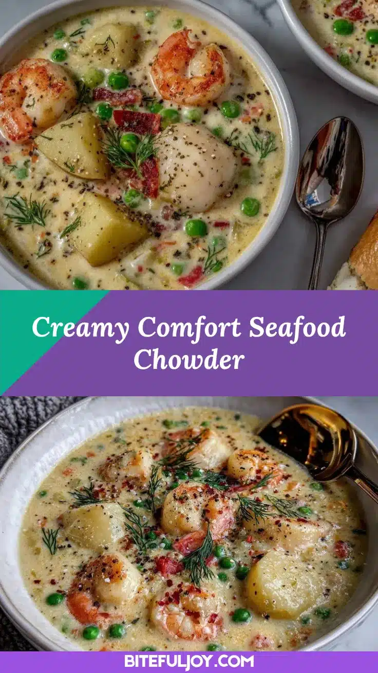 creamy seafood chowder recipe