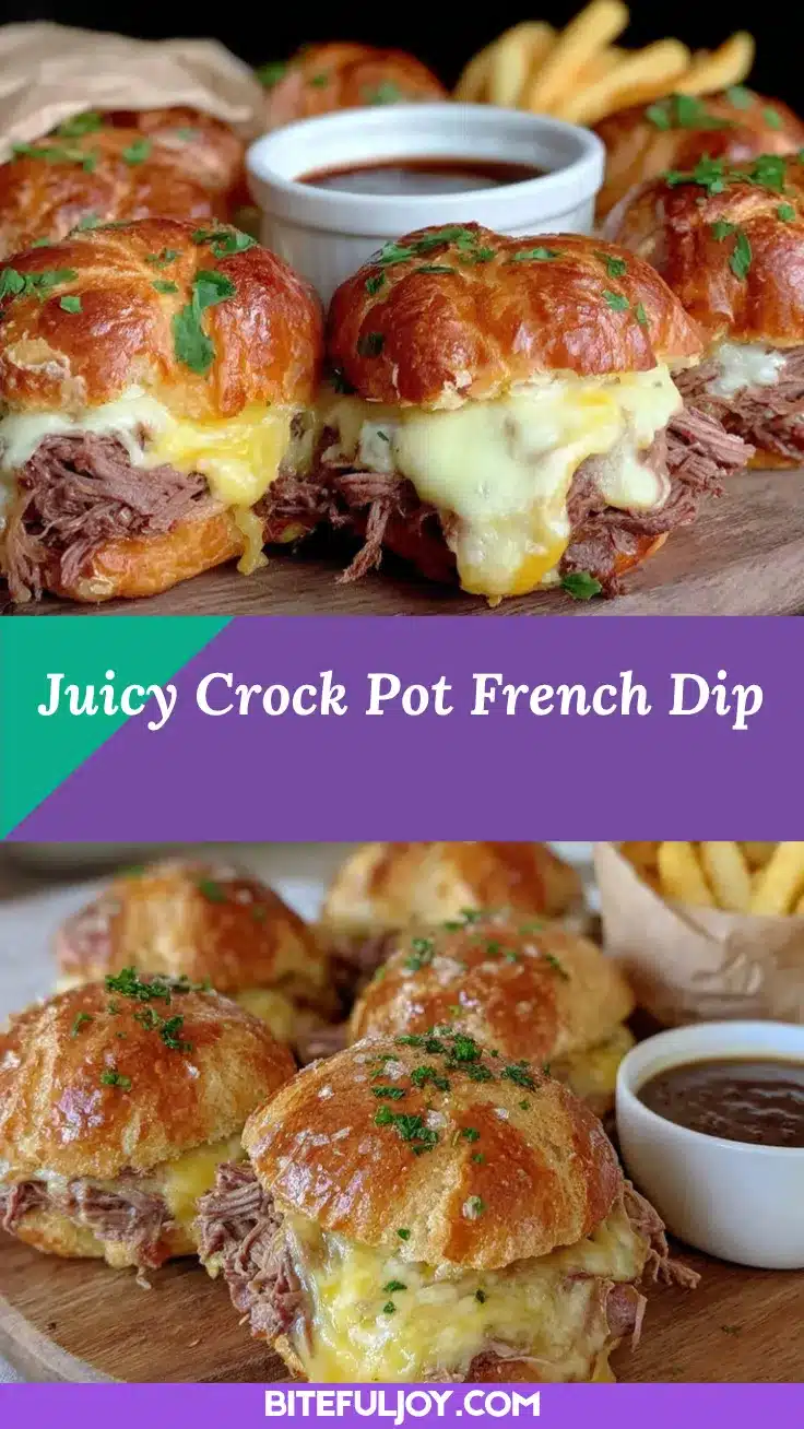 crock pot french dip sandwiches recipe
