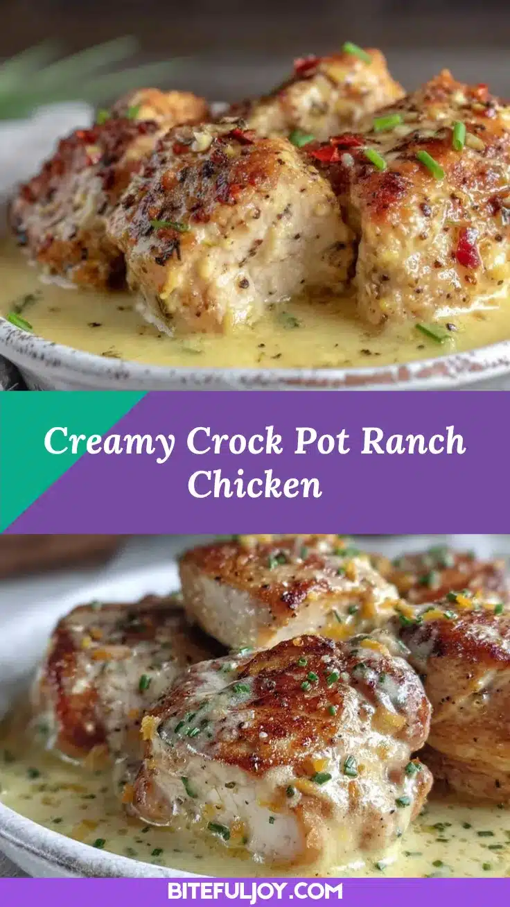 Crock Pot Ranch Chicken recipe