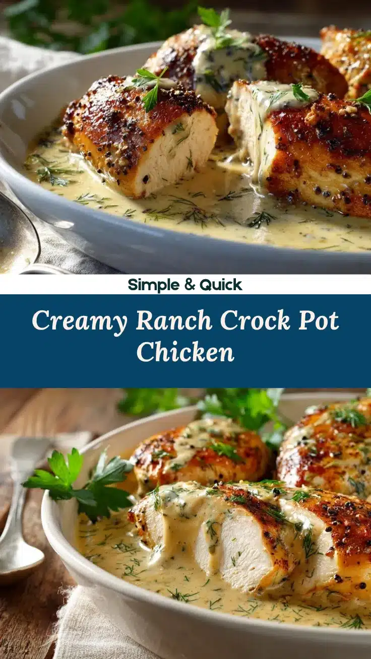 Crock Pot Ranch Chicken recipe