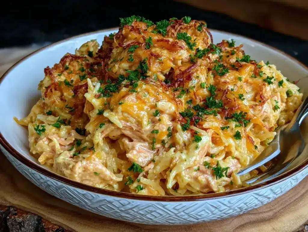Crockpot Broccoli Cheddar Chicken - featured image