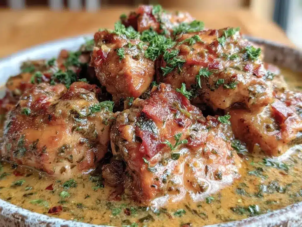 crockpot chicken and gravy - featured image
