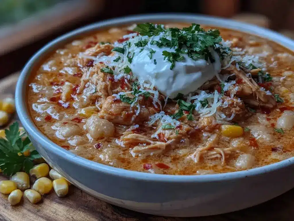 crockpot chicken chili - featured image