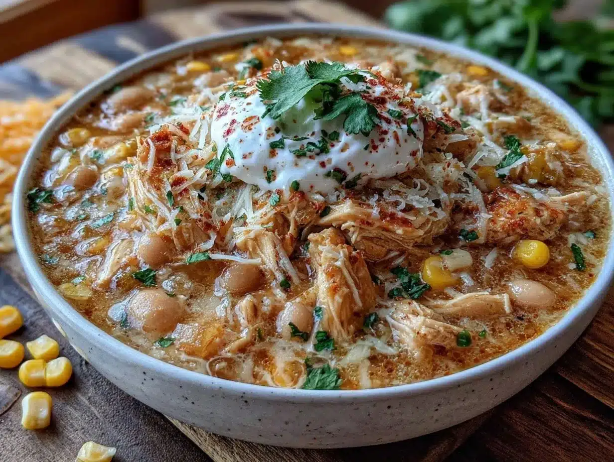 crockpot chicken chili preparation steps