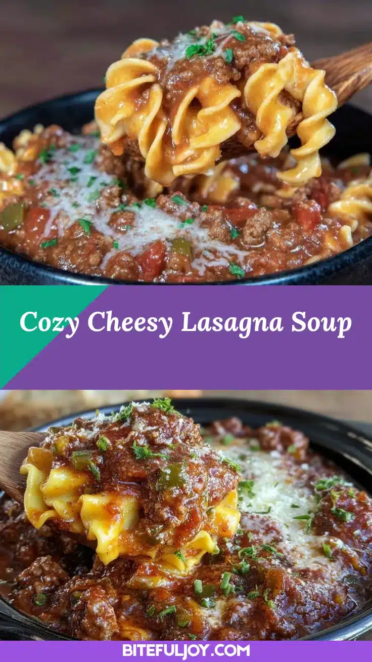 Crockpot Lasagna Soup recipe